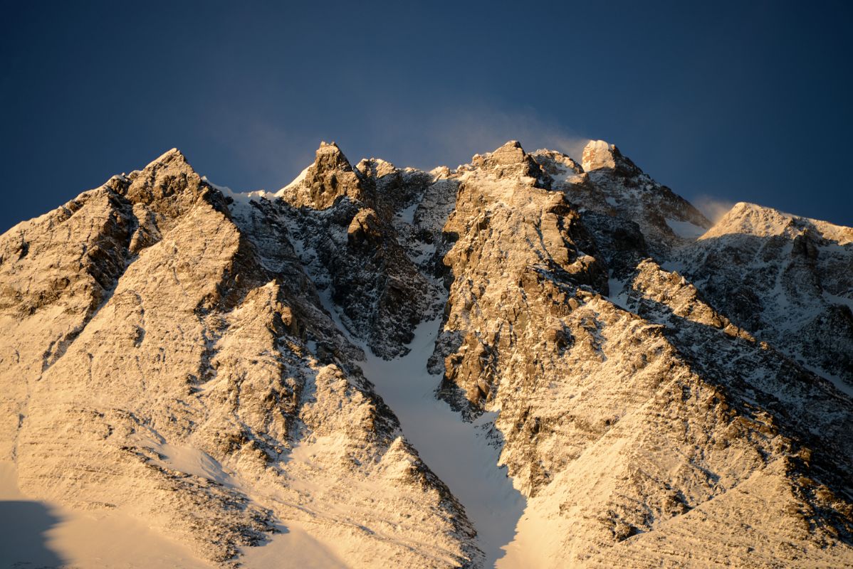 26 The Pinnacles Close Up Just After Sunrise From Mount Everest North Face Advanced Base Camp 6400m In Tibet 